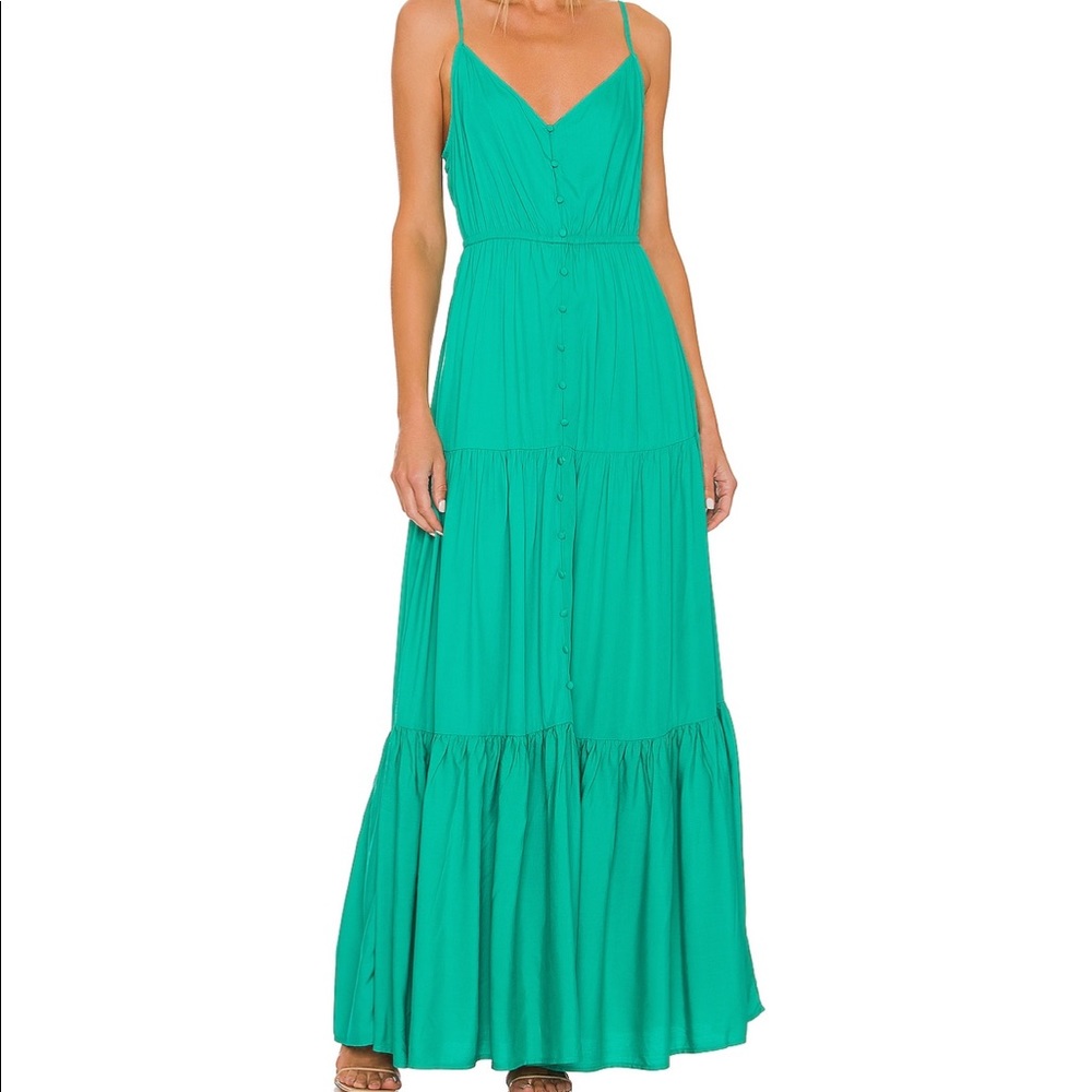 Steve Madden Teal Maxi Dress